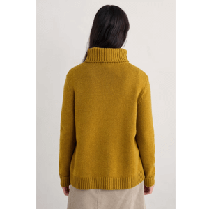 Seasalt Braque Lambswool Blend Roll Neck Jumper